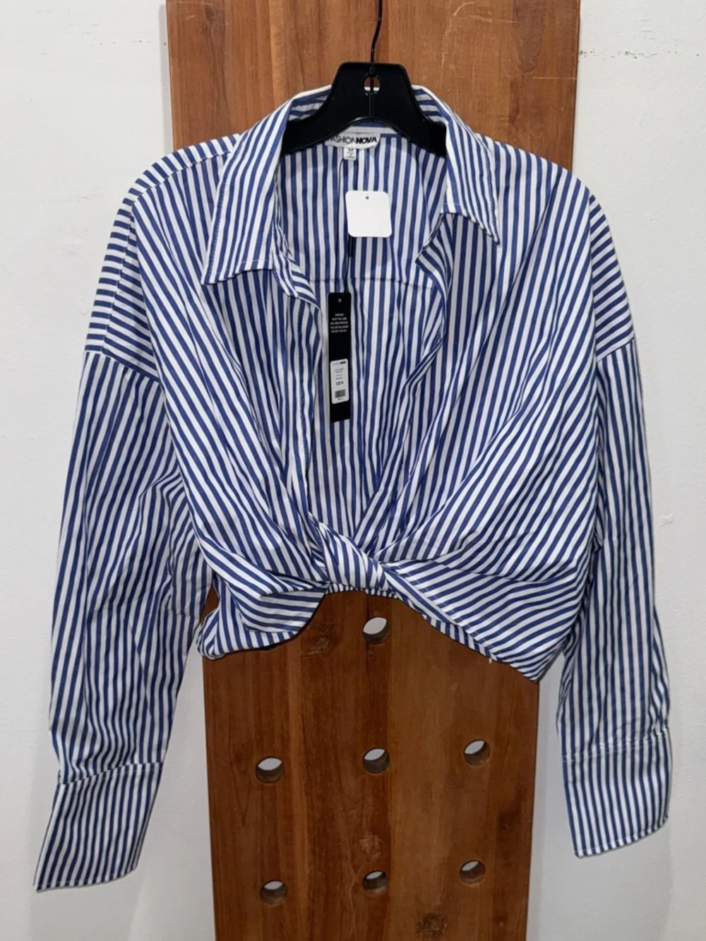 Fashion Nova Coco Striped Short Set in Blue/combo - Picture 6 of 10